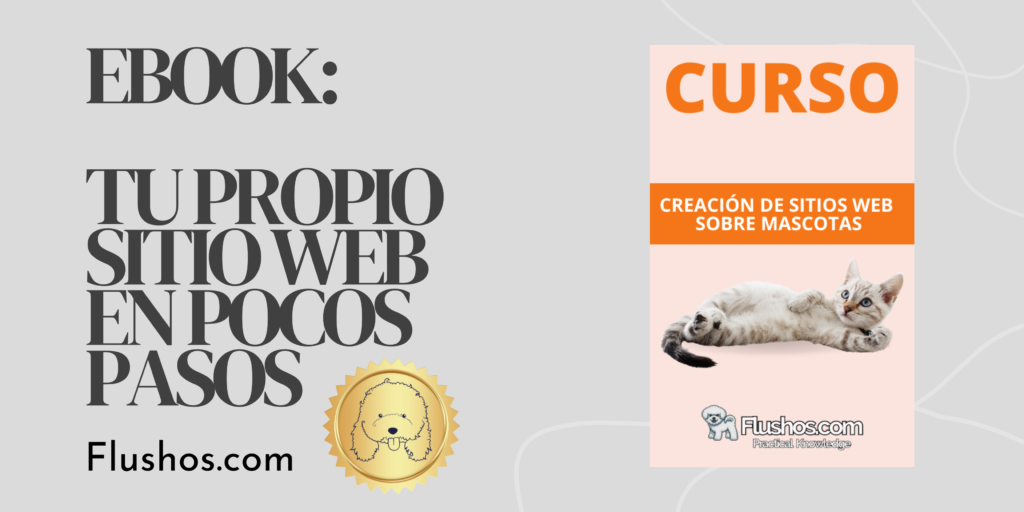 Como crear tu propio Sitio Web para una Pet Shop, eBook